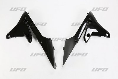 UFO OSŁONY CHŁODNICY YAMAHA YZF 250 '14-'18, YZF 450 '14-'17, WRF 250 '15-'19, WRF 450 '16-'18, KOLOR CZARNY