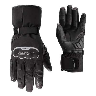 RĘKAWICE SKÓRZANO-TEKSTYLNE RST AXIOM WP BLACK XL (2685)