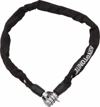 ZAPIĘCIE ŁAŃCUCHOWE KRYPTONITE KEEPER 465 NA SZYFR BLACK 0,4CM X 65CM