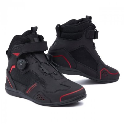 BUTY MOTOCYKLOWE REBELHORN SPARK 2 BLACK, RED 36