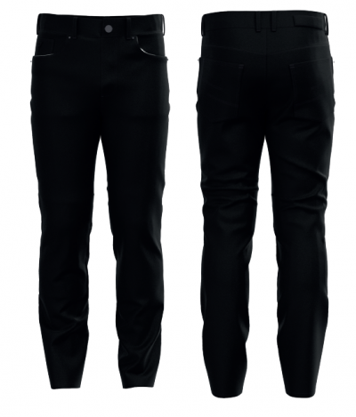 SPODNIE JEANS REBELHORN CLASSIC III SLIM FIT BLACK W38L34
