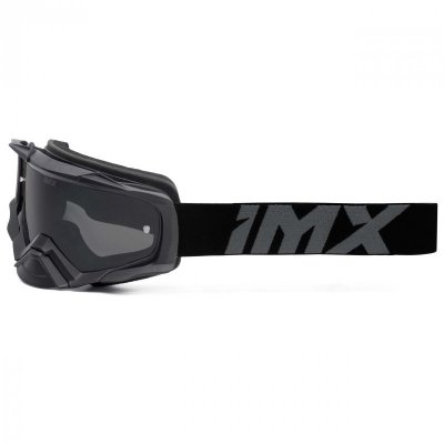 GOGLE IMX DUST BLACK MATT - SZYBA DARK SMOKE + CLEAR (2 SZYBY W ZESTAWIE) OS