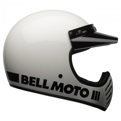 KASK BELL MOTO-3 CLASSIC WHITE L