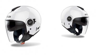 KASK AIROH HELYOS COLOR WHITE GLOSS M