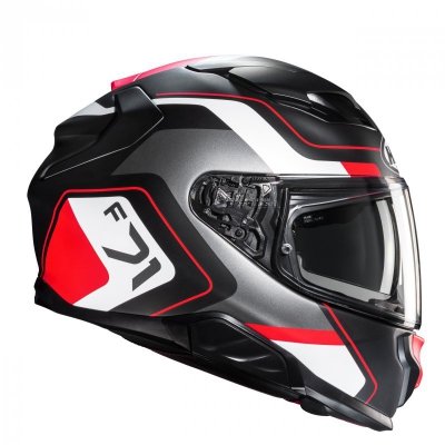 KASK HJC F71 ARCAN BLACK/RED XL