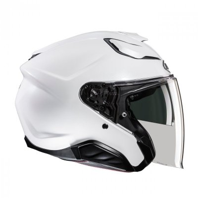 KASK HJC F31 SOLID PEARL WHITE L