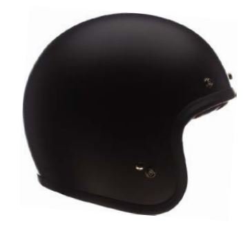 KASK BELL CUSTOM 500 ECE6 MATT BLACK M
