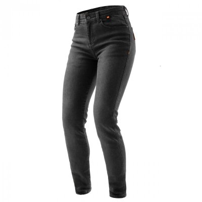 SPODNIE JEANS REBELHORN BRONCO MONOLAYER LADY WASHED BLACK W34L30
