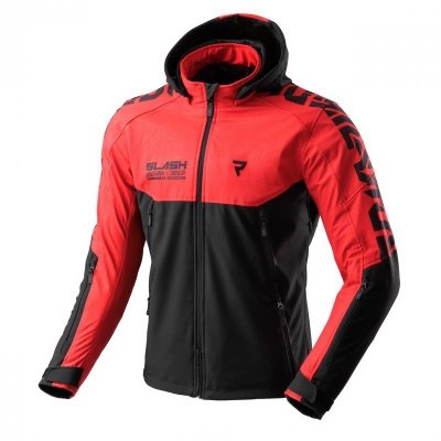 KURTKA TEKSTYLNA REBELHORN SLASH SPIDER BLACK/RED SOFTSHELL 6XL