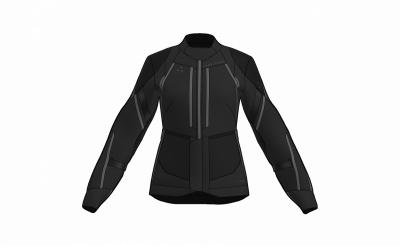 KURTKA MOTOCYKLOWA TEKSTYLNA DAMSKA REBELHORN HARDY 3.0 BLACK WL DL
