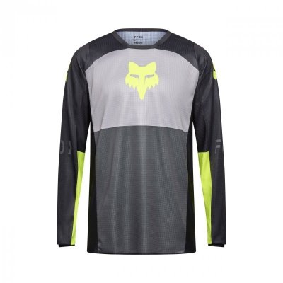 BLUZA FOX 180 FLOW BLACK/YELLOW XL