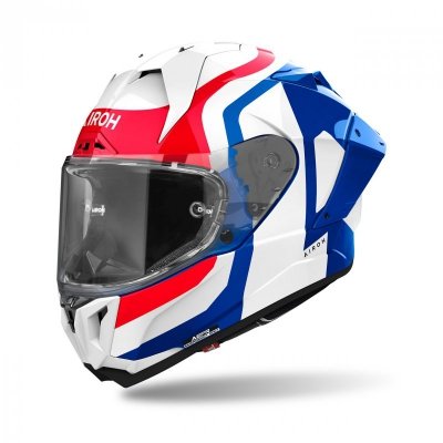KASK MOTOCYKLOWY AIROH GP800 COMPETITION BLUE RED GLOSS XS