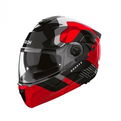 KASK AIROH SPECKTRE GROOVE RED GLOSS S