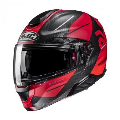 KASK HJC RPHA91 BLAT RED/BLACK XL