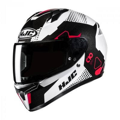 KASK HJC C10 ASPA WHITE/BLACK L