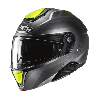KASK HJC I91 ARVEN GREY/YELLOW XL