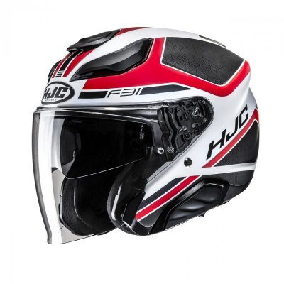 KASK HJC F31 CERON BLACK/RED XL