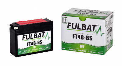 Akumulator FULBAT FUL MF - FT4B-BS / YT4B-BS (suchy, bezobsługowy, kwas w zestawie)