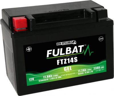 Akumulator FULBAT FUL GEL - FTZ14S / YTZ14S (Żelowy, bezobsługowy)