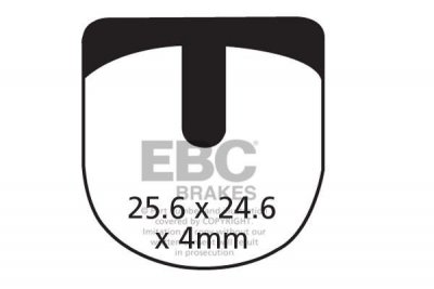 CFA332 - Klocki hamulcowe rowerowe (organiczne) EBC Brakes