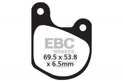 Klocki hamulcowe EBC FA071V V-PAD (kpl. na 1 tarcze)