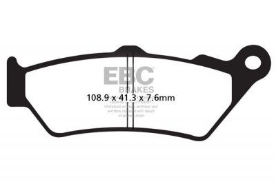 Klocki hamulcowe EBC FA209/2 (kpl. na 1 tarcze)