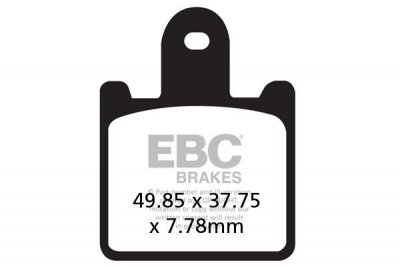 Klocki hamulcowe EBC FA417/4HH wzmacniane (kpl. na 1 tarcze)