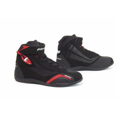 Forma Genesis krótkie buty motocyklowe czarno-czerwone