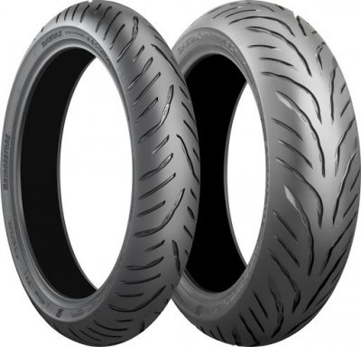 BRIDGESTONE KOMPLET OPON (19632/24) 120/70ZR17 BATTLAX T32 GT (58W) TL PRZÓD DOT 2024 + (19635/24) 180/55ZR17 BATTLAX T32 GT (73