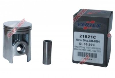VERTEX TŁOK MORINI G30, G304 50CCM (38,95MM) 2 PIERŚCIENIE