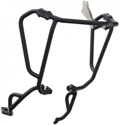 CROSSPRO GMOLE ALUMINIOWE DOLNE + GÓRNE OSŁONY SILNIKA I CHŁODNIC HONDA CRF 1100L AFRICA TWIN 20-22 KOLOR CZARNY MAT