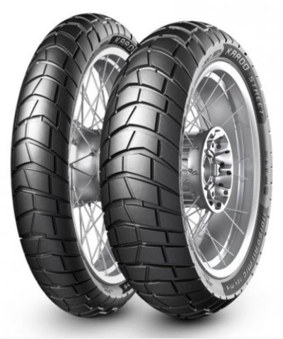 METZELER KOMPLET OPON (3555800/20) 120/70R17 KAROO STREET 58V TL M+S M/C PRZÓD DOT 2020 + (3555900/20) 180/55R17 KAROO STREET 73