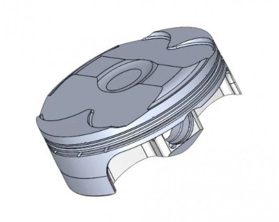 WOSSNER 2025/01 TŁOK (4T) KTM SX-F / EXC-F / XC-F 350 23-25, GAS GAS MC / EX / ES 350 F 24-25, HUSQVARNA FC / FX / FE 350 23-25 