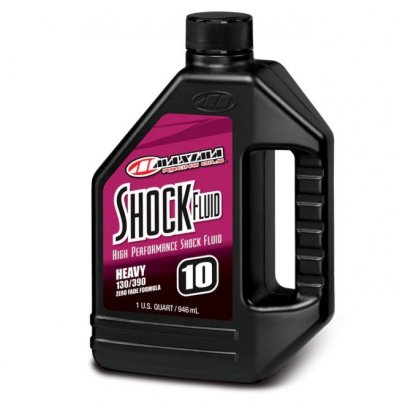 MAXIMA RACING OILS OLEJ DO CENTRALNEGO AMORTYZATORA RACING SHOCK FLUID HEAVY 130/390 10WT 946ML (1 LITR) (12) (AKC)