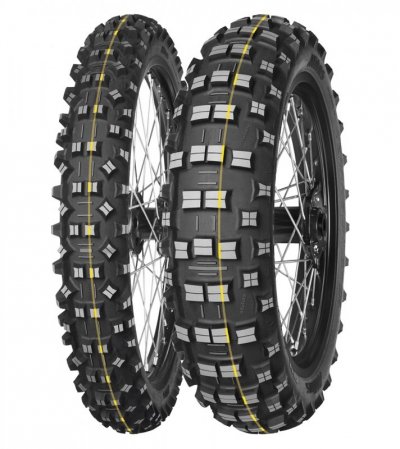 MITAS OPONA 140/80-18 TERRA FORCE-EF SUPER 70R TT TYŁ (ŻÓŁTY PASEK) DOT 40-48/2024 (460070) (zamiennik:70000200,70000204)