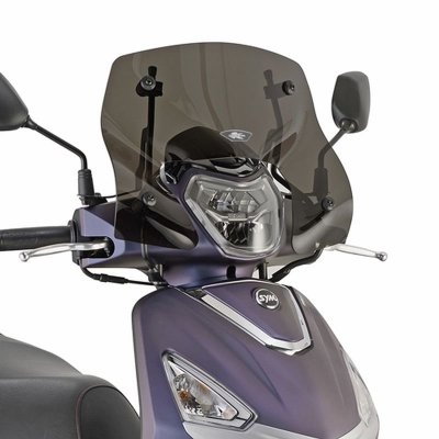 KAPPA 2025/07 SZYBA SYM HD 300 19-24, SYMPHONY 125 20-24, PIAGGIO MEDLEY 125 / 150 / S 20-24, 19 X 44 CM PRZYCIEMNIONA