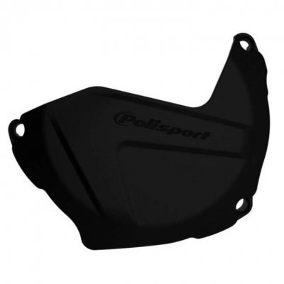 POLISPORT OSŁONA POKRYWY (DEKLA) SPRZĘGŁA KAWASAKI KXF 450 16-18 KOLOR CZARNY