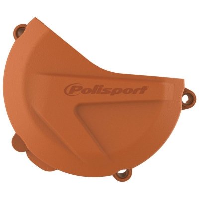POLISPORT OSŁONA POKRYWY (DEKLA) SPRZĘGŁA KTM XC/SX 125/150 16-18; EXC/XC-W 16-18; HUSQVARNA TC/TE/TX 125/150 17-18 POMARAŃCZOWY