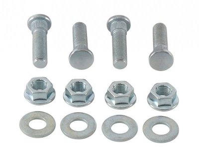 ALL BALLS SZPILKI PODKŁADKI I NAKRĘTKI KOŁA PRZEDNIEGO / TYLNEGO M10 X GWINT CALOWY 24G 3/16 POLARIS RANGER 325/500/570/70