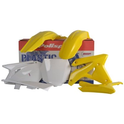 POLISPORT KOMPLET PLASTIKÓW SUZUKI RMZ 450 07 KOLOR ŻÓŁTY OEM