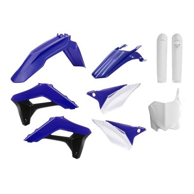 POLISPORT KOMPLET PLASTIKÓW (FULL KIT) SHERCO SC/SC-F 17-23 W ZESTAWIE TABLICA PRZEDNIA (8656700001) I OSŁONY AMORTYZATORÓW (839