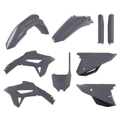 POLISPORT KOMPLET PLASTIKÓW (FULL KIT) HONDA CRF 250R 22-24; CRF 450R 21-24 W ZESTAWIE TABLICA PRZEDNIA (8670700004) I OSŁONY AM