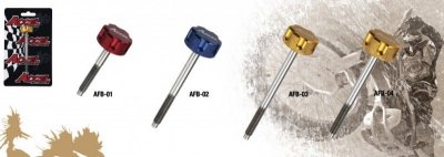 ACCEL ŚRUBA FILTRA POWIETRZA YAMAHA YZ/YZF/WRF 96-13, SUZUKI RM/RMZ 450 KOLOR NIEBIESKI - PROMOCJA