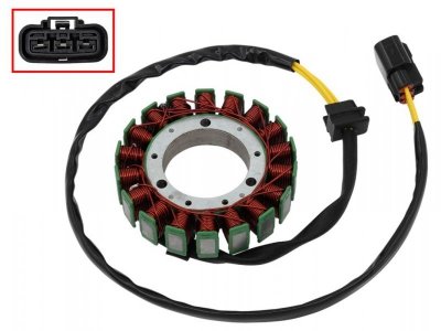 BRONCO 2024/10 UZWOJENIE ALTERNATORA STATOR CF MOTO CFORCE 800 X8 13-15, UFORCE 800 13-15 (OEM: 0800-032000) (AC-01499)