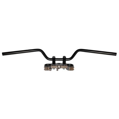 BIKETEC KIEROWNICA STALOWA SUZUKI DL 1000 (2002-2012) KOLOR CZARNY (WZÓR OEM: 56111-06G00),(2306030000)