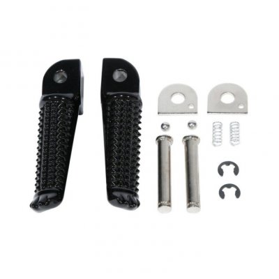 BIKETEC PARTS ZESTAW PODNÓŻKÓW (PODNÓŻKI) PASAŻERA KOMPLETNY Z MOCOWANIAMI YAMAHA YZF R198-99, FZS 600 FAZER/YZF 600R 97-03, TRX