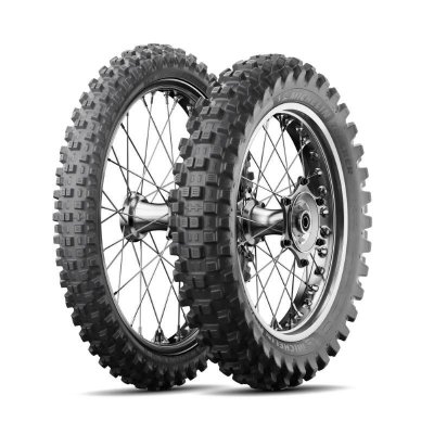 MICHELIN KOMPLET OPON (CAI920489/25) 90/90-21 TRACKER 54R TT M/C PRZÓD DOT 2025 + (CAI087115/25) 140/80-18 TRACKER 70R TT M/C TY