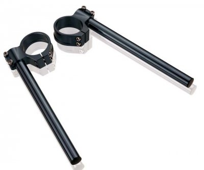 ACCEL KIEROWNICA DWUCZĘŚCIOWA STREET CLIP-ON UCHWYT 45MM KOLOR CZARNY