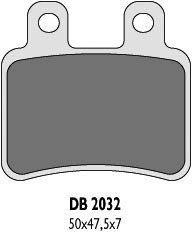 DELTA BRAKING KLOCKI HAMULCOWE KH350 - ZASTĘPUJĄ DB2032MX-D