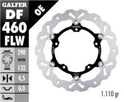 GALFER TARCZA HAMULCOWA PRZÓD YAMAHA MT-03 16-, YZF R3/R25 15- (298MM) PŁYWAJĄCA WAVE